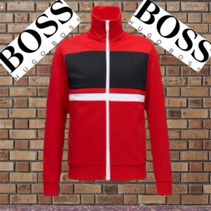 NWT Hugo Boss Jacket Full Zip Slim Fit Tracksuit Track Sweatshirt Gift
